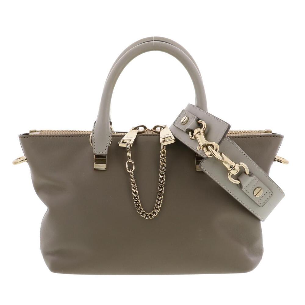 CHLOE Baylee Handbag Gray
